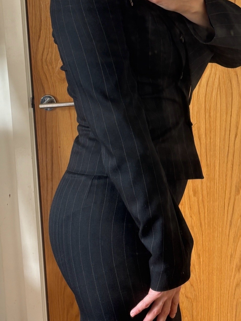 Vivienne Westwood Pinstripe Suit Blazer And Skirt Vintage Collectors Item - Picture 8 of 16